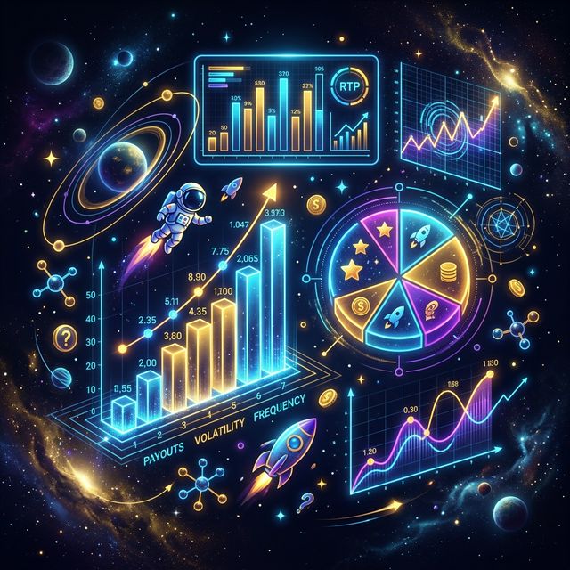 Slot game statistics and RTP charts